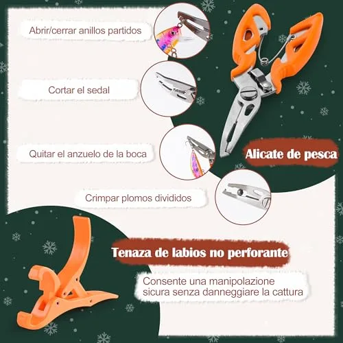 Lustkindheit ▫️ Calendário do Advento de Pesca 2026 para Homem com Ferramentas - 77 peças 6