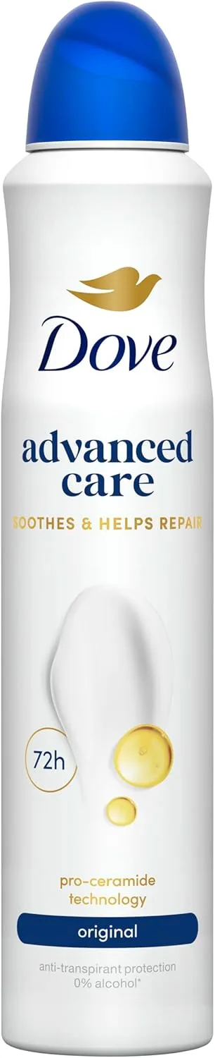 Dove ▫️ Advanced Care Desodorizante Original Proteção 72 horas Spray 200 ml