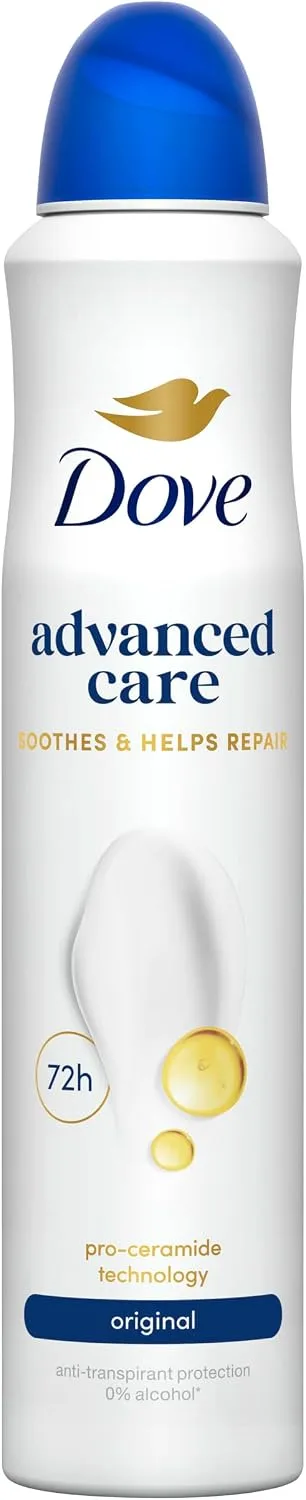Dove ▫️ Advanced Care Desodorizante Original Proteção 72 horas Spray 200 ml