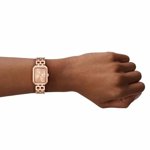 Armani Exchange ▫️ Relógio de senhora movimento de quartzo com dois ponteiros e caixa de 27 mm com bracelete em aço inoxidável 2
