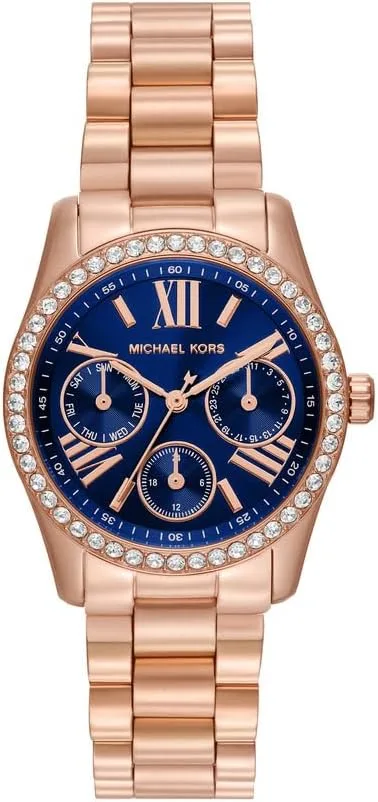 Michael Kors ▫️ Relógio Lexington para senhora, movimento cronógrafo de quartzo com bracelete em aço inoxidável