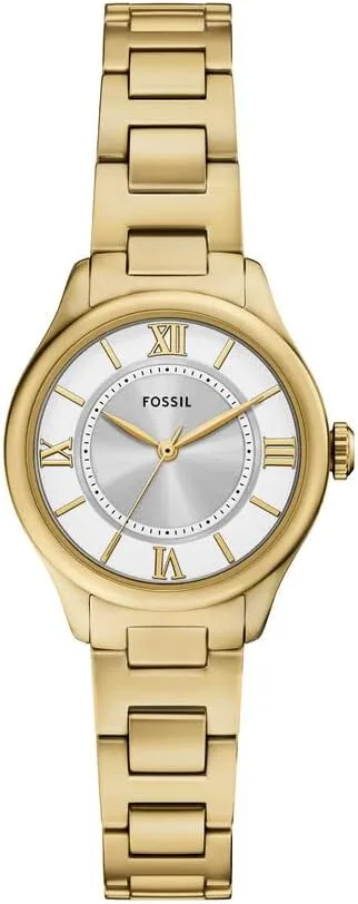 Fossil Gilmore Women's Watch, Movimento de Quartzo a Três Mãos com Bracelete em Aço ou Pele