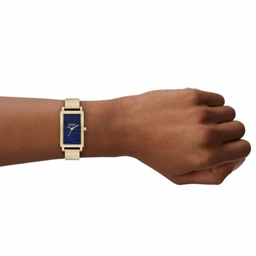 Skagen ▫️ Relógio Hagen para mulher, movimento de quartzo de três ponteiros com bracelete em aço inoxidável ou couro 2