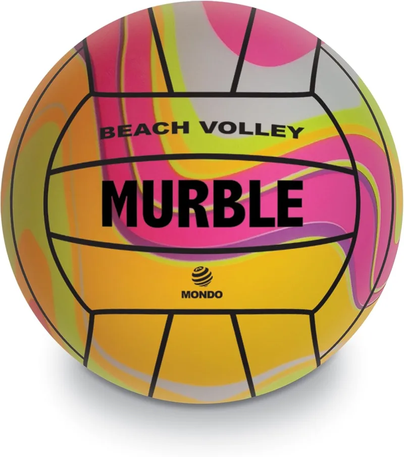 Mondo ▫️ Toys - MURBLE Beach Volley - Bola 210 Gramas PVC Ø 216 - Esvaziada - 02038