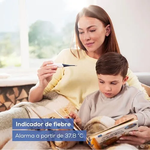 Beurer ▫️ FT 17 – termómetro clínico digital, com ponta de medição flexível para medição oral, retal e axilar, resultado em 10 segundos, indicador de febre, para bebés, crianças e adultos, branco 4
