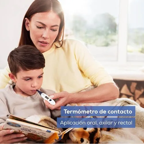 Beurer ▫️ FT 17 – termómetro clínico digital, com ponta de medição flexível para medição oral, retal e axilar, resultado em 10 segundos, indicador de febre, para bebés, crianças e adultos, branco 5