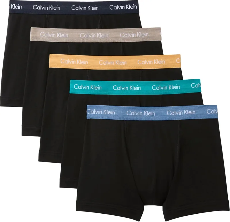 Calvin Klein ▫️ 5 packs de cuecas boxer para homem Cotton Stretch