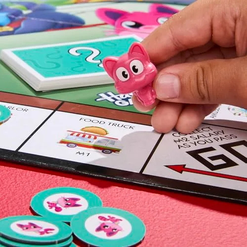 Hasbro Gaming ▫️ Jogo de mesa Monopoly Junior (Edição de 2026) | 2 jogos num só para crianças pequenas, tabuleiro de duas faces | A partir dos 4 anos | 2-4 jogadores | 20 min. | Presentes para crianças em idade pré-escolar - Versão em espanhol 7