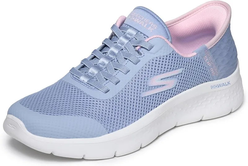 Skechers ▫️ Mulher Go Walk Flex Grand Entry Slip-In Ténis