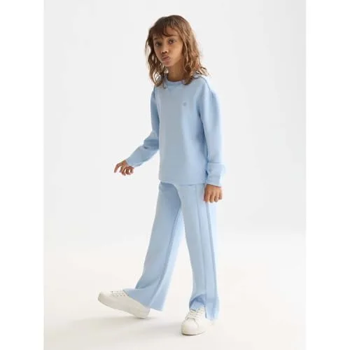 Scotch & Soda ▫️ Calças de treino de viscose mista, com perna reta, da coleção Seasonal Core para meninas 7