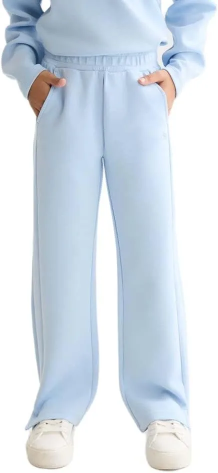 Scotch & Soda ▫️ Calças de treino de viscose mista, com perna reta, da coleção Seasonal Core para meninas