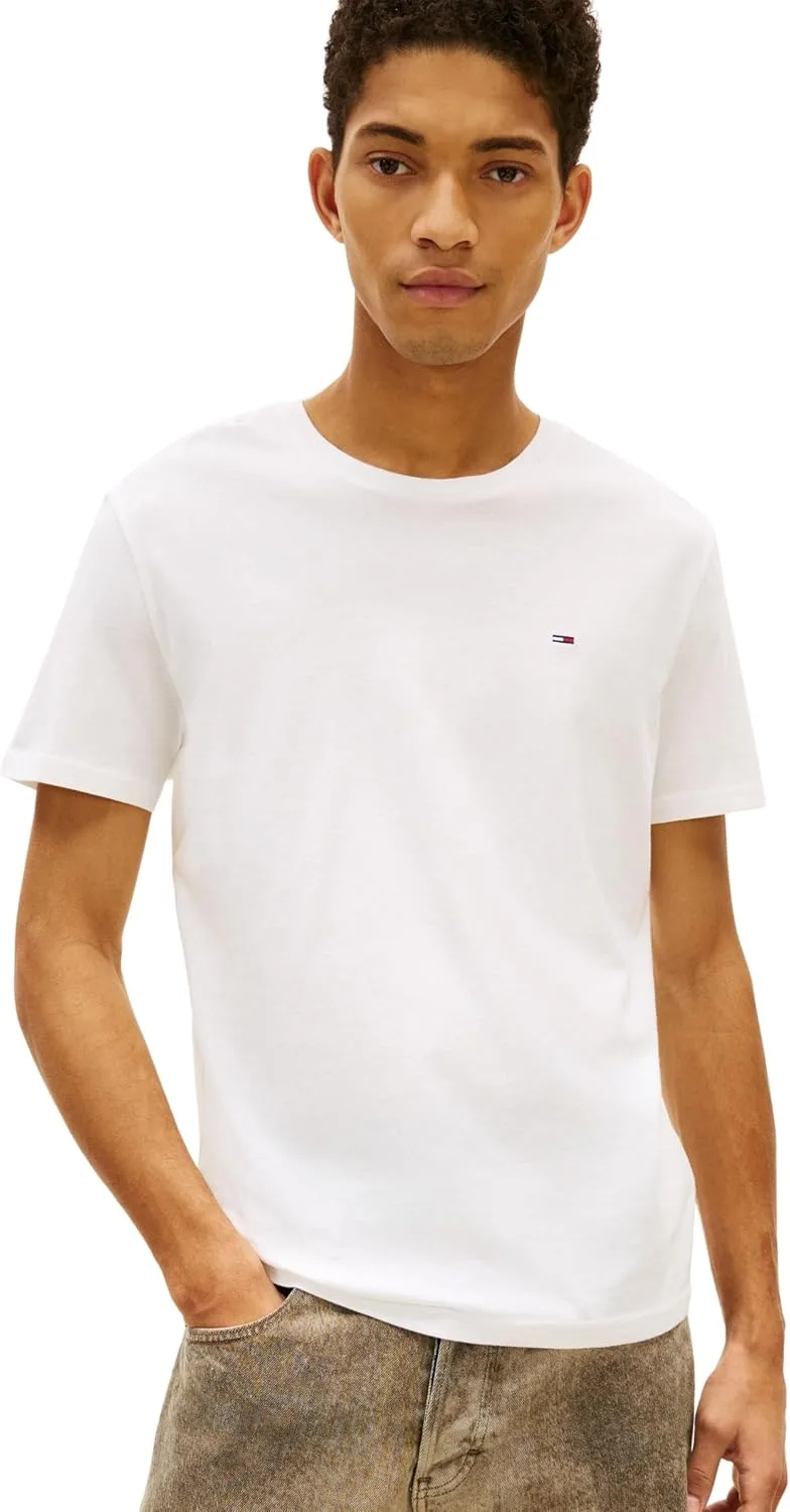 Tommy Jeans ▫️ TJM Xslim 3 Pack tee Dm0dm21579 Camiseta de manga curta para homem