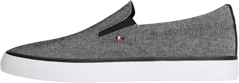 Tommy Hilfiger ▫️ Harlem Core II Slip On Chambray Fm0fm05819, Sapato de cano baixo para homem