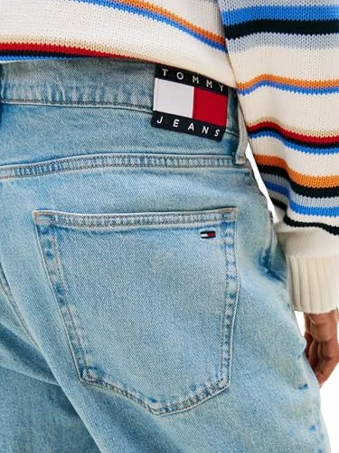 Tommy Jeans ▫️ Otis Regular Str Bj4110 Dm0dm23060 - Calças Retas para Homem 5