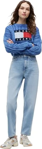 Tommy Jeans ▫️ Mom Jean Uh TPR Bi0112 Dw0dw20041 - Justa para mulher 5