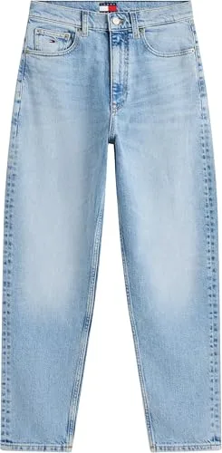 Tommy Jeans ▫️ Mom Jean Uh TPR Bi0112 Dw0dw20041 - Justa para mulher 6