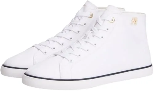 Tommy Hilfiger ▫️ TH Chic Low Profile Mid Cut Fw0fw09356 Parte superior média - Mulher 3