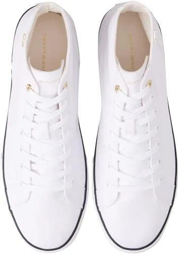 Tommy Hilfiger ▫️ TH Chic Low Profile Mid Cut Fw0fw09356 Parte superior média - Mulher 4