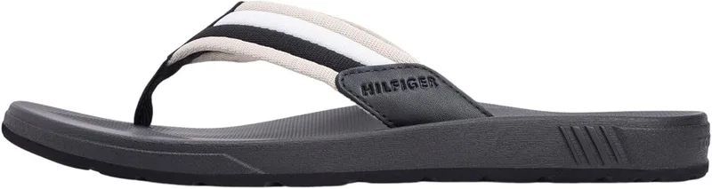 Tommy Hilfiger ▫️ Molded Hilfiger RWB Beach Sandal Fm0fm05803, Chinelos para homem