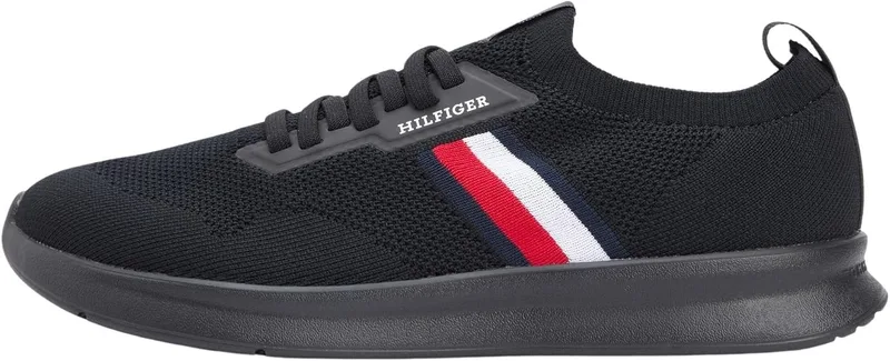 Tommy Hilfiger ▫️ Lightweight Knitted Runner Fm0fm05756, Ténis de cano baixo para homem