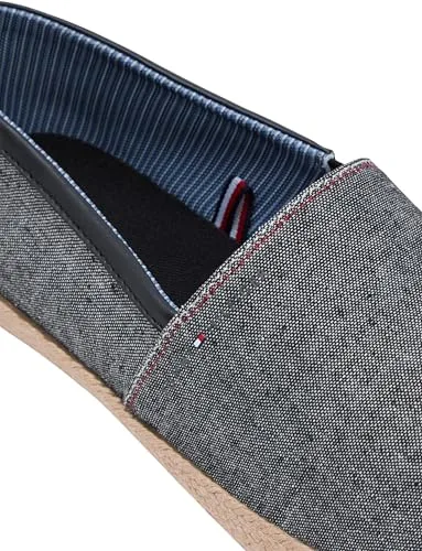 Tommy Hilfiger ▫️ Hilfiger Chambray Espadrille Fm0fm05793, Alpargatas para homem 5