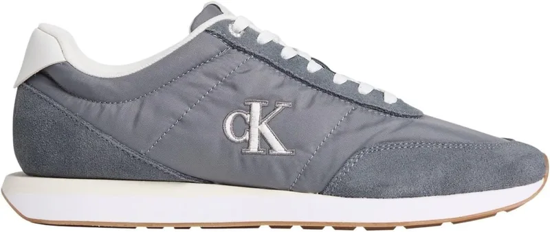 Calvin Klein ▫️ Ténis Runner Retro Mix para Homem com Logótipo