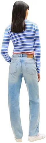 Tommy Jeans ▫️ Kira Mr Slim Str Bi0112 Dw0dw22987 - Calças retas para mulher 2