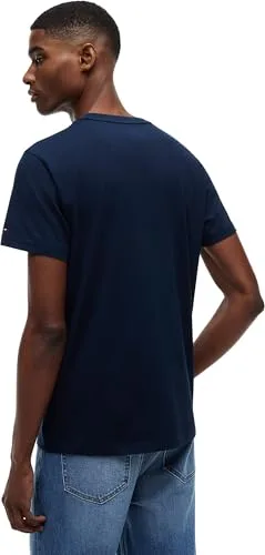 Tommy Jeans ▫️ TJM Slim Sign Chest SS tee Ext Dm0dm22538 Camiseta de manga curta para homem 3