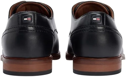Tommy Hilfiger ▫️ Sapatos de couro Hilfiger Fm0fm05777, Sapatos Derby para homem 2