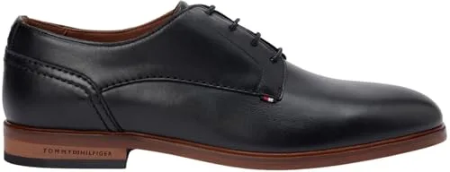 Tommy Hilfiger ▫️ Sapatos de couro Hilfiger Fm0fm05777, Sapatos Derby para homem 7