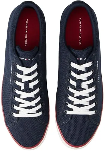 Tommy Hilfiger ▫️ Harlem Core II Seasonal Textile Fm0fm05820 Sapatilhas de cano baixo para homem 5