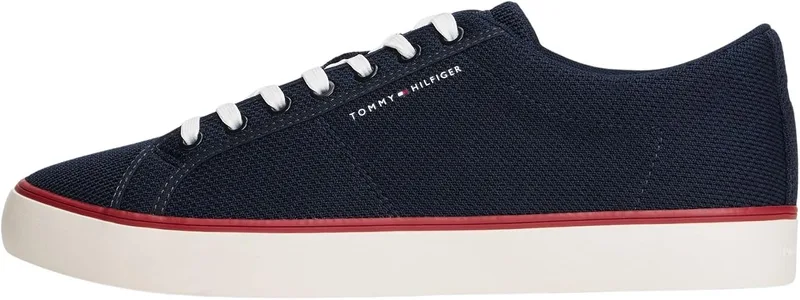 Tommy Hilfiger ▫️ Harlem Core II Seasonal Textile Fm0fm05820 Sapatilhas de cano baixo para homem