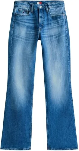 Tommy Jeans ▫️ Cleo Mid Bootcut Bj5137 Dw0dw22677 - Calças de corte bootcut para mulher 6