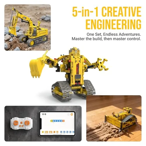AoreSpty ▫️ Kit de robô programável, 5 modelos, aplicação e comando à distância 5