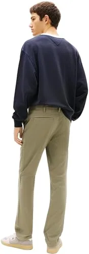 Tommy Jeans ▫️ TJM Scanton Calças Chino em Sarja de Algodão Dm0dm22404 - Calças Chino para Homem 2