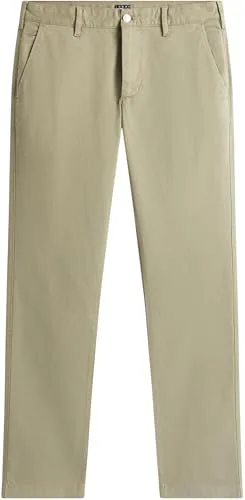 Tommy Jeans ▫️ TJM Scanton Calças Chino em Sarja de Algodão Dm0dm22404 - Calças Chino para Homem 6