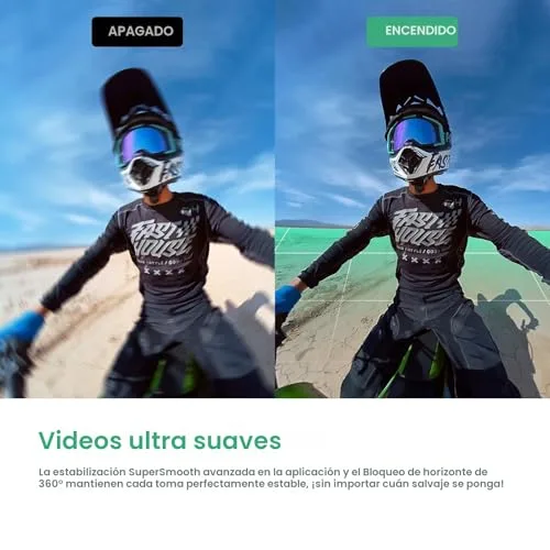 AKASO ▫️ 360 – Câmara de ação 360 com cartão de 128 GB, kit padrão 5