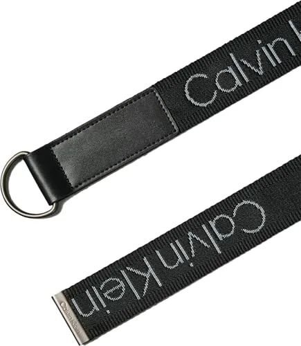 Calvin Klein ▫️ Cinto com fita e dois anéis em D, 40 mm, Lv04d7120g - Cintos para homem 3