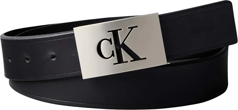Calvin Klein ▫️ Ssnl Mono Plaque 35 mm Fixo Lv04d7087g Cintos para Homem