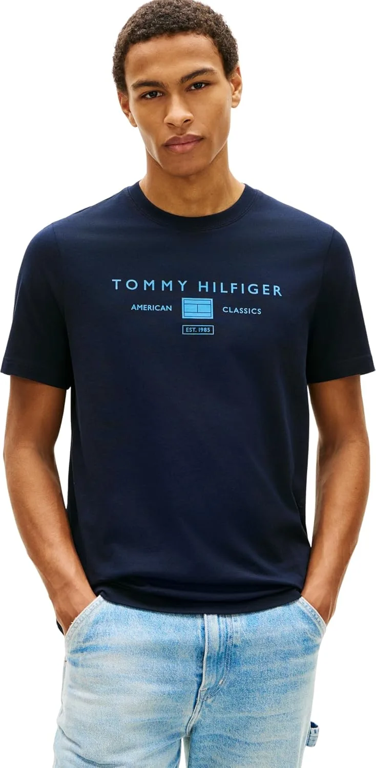 Tommy Hilfiger ▫️ T-shirt de manga curta para homem