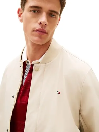 Tommy Hilfiger ▫️ Tech Lightweight Bomber Mw0mw36665 Casaco bomber para homem (Pacote de 1) 4