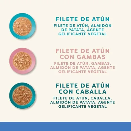 Applaws ▫️ 100 % Natural – Comida húmida para gatos adultos, seleção de peixe em molho – Multipack, 12 latas de 70 g 4