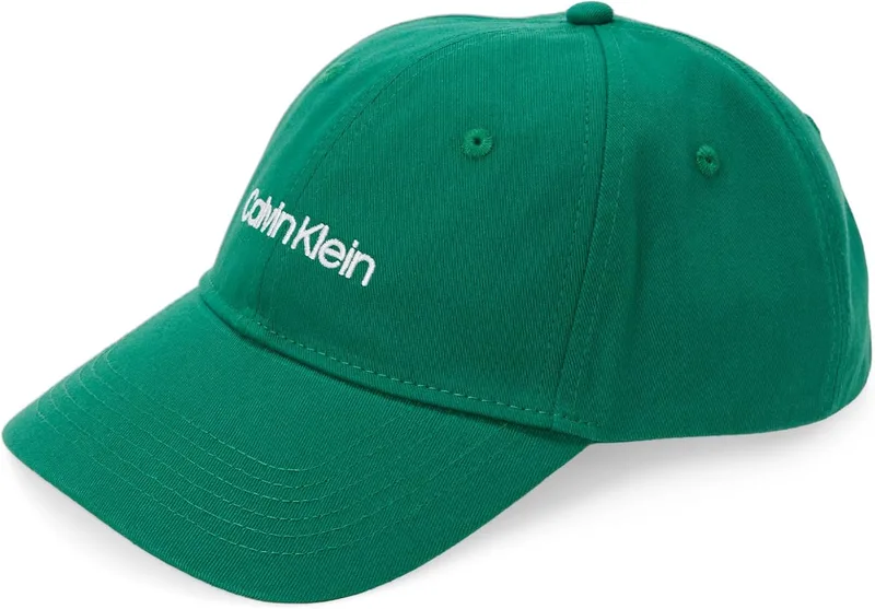 Calvin Klein ▫️ Boné de basebol com logótipo bordado Lv04f5003g - Boné de senhora