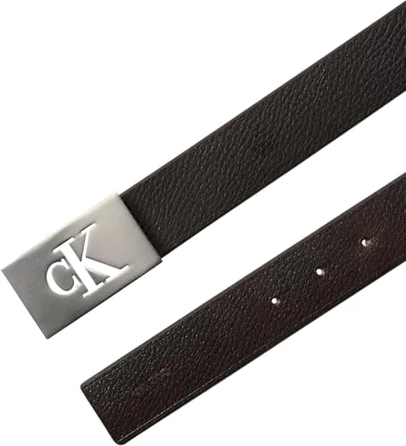 Calvin Klein ▫️ Ssnl Mono Plaque 35 mm Fixo Lv04d7086g Cintos para homem 2