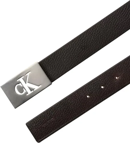 Calvin Klein ▫️ Ssnl Mono Plaque 35 mm Fixo Lv04d7086g Cintos para homem 3