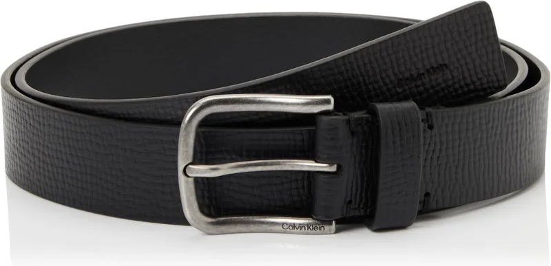 Calvin Klein ▫️ Round Buckle 35 mm Fixed Lv04d7069g Cintos para homem