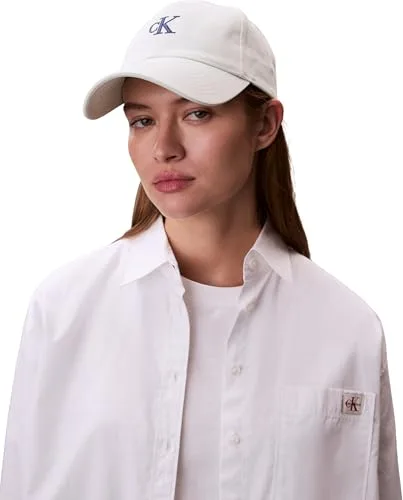 Calvin Klein ▫️ Boné de basebol com bordado monograma Lv04k5024g - Boné para mulher 4