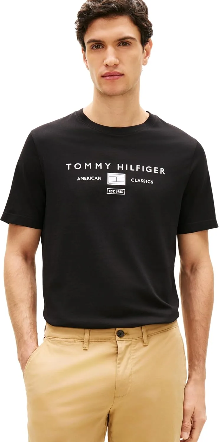 Tommy Hilfiger ▫️ T-shirt de manga curta para homem