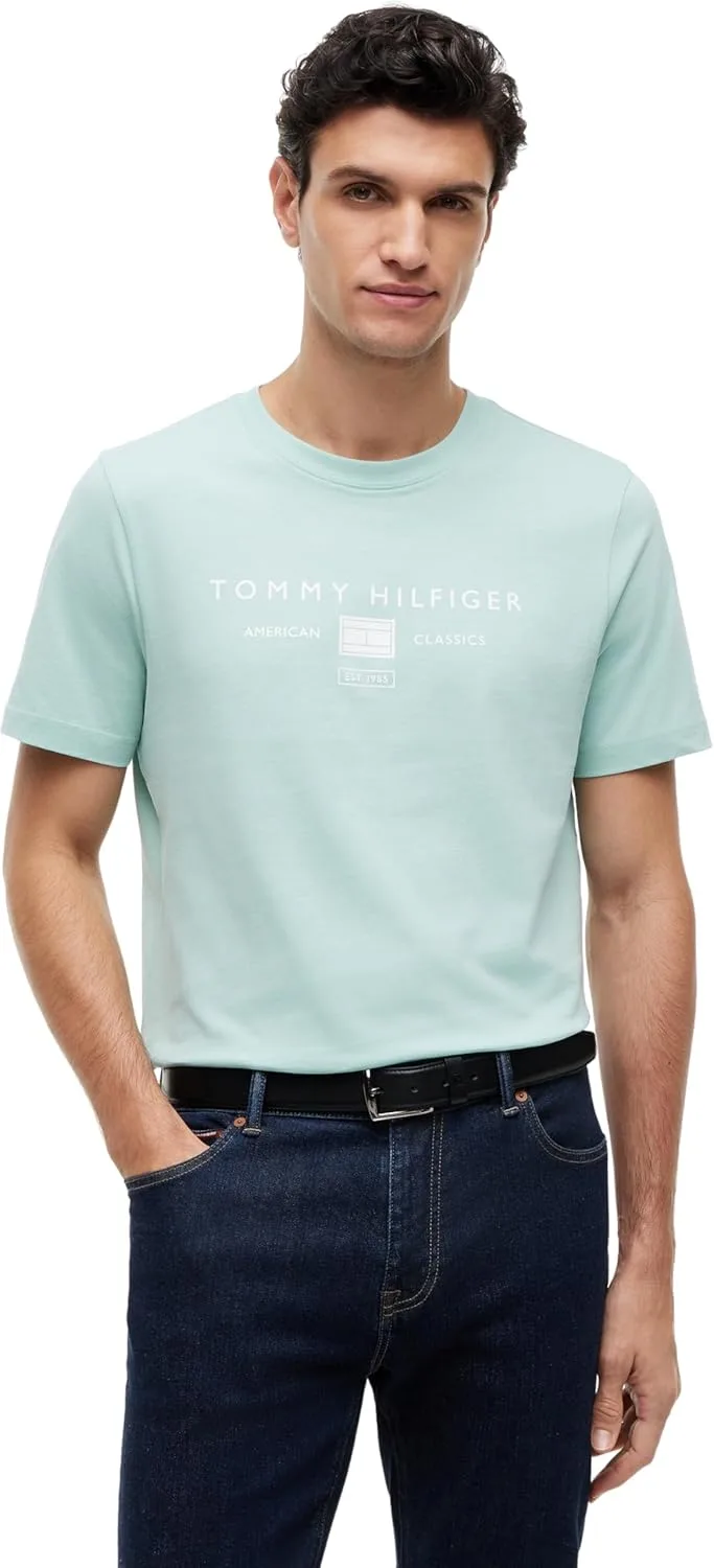 Tommy Hilfiger ▫️ Camiseta de manga curta para homem