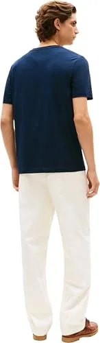 Tommy Hilfiger ▫️ Camisola Brand Love Text Box Mw0mw42366, manga curta, para homem (pacote de 1) 2